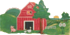 Graphic, barn
