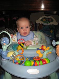 Pic, Austin in his walker