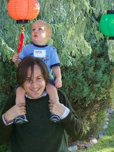 Pic, Austin with his Cousin Abe