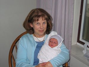 Pic, Gramma with Braden.