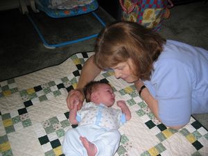 Pic, Braden's quilt.