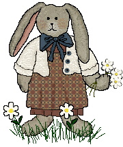 Country Luv�n Graphic, doll bunny