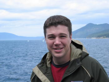 Pic, Brock on Orcas Island