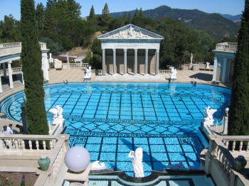 Pic, Outdoor pool, Hearst Castle
