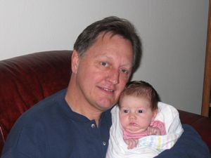 Pic, Eirelyn with her Grandfather Burnich