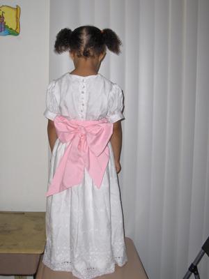 Shelby in 1914 dress