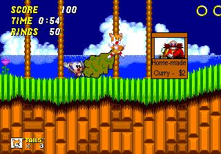 Eggman's homemade curry.