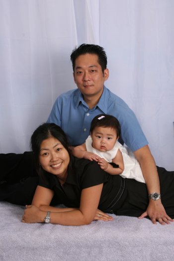 Mia, Montgomery, and Miranda Paek portrait