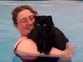 This is what I was born for---a real Water Baby!