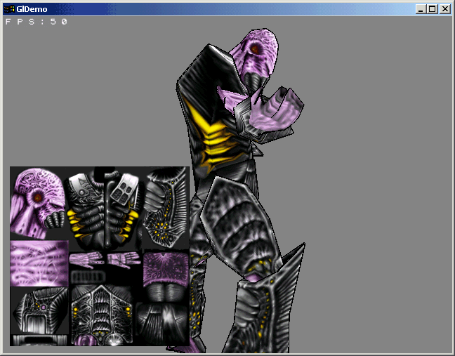 Shek with cel-like shading