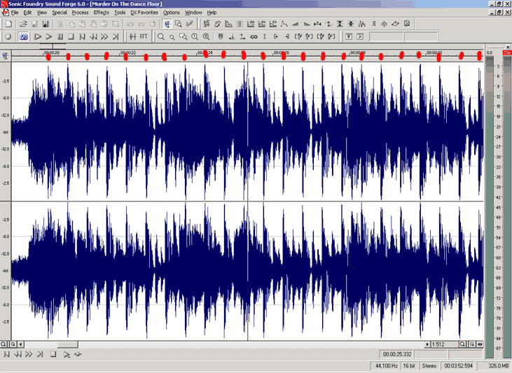A section with beats