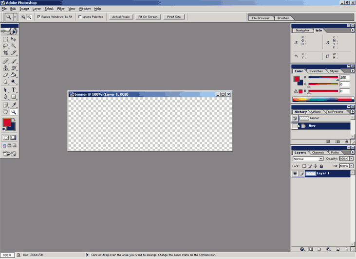 The new file
