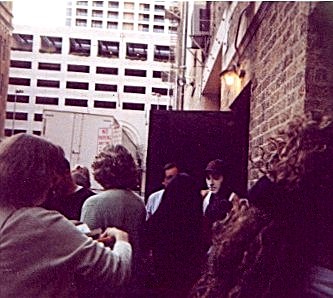 Me getting an autograph from Daivid Blonn, who played Misto that day. He's not supposed to have his make up on when he leaves the theater, the dancers can get in trouble for that...I have no idea why.