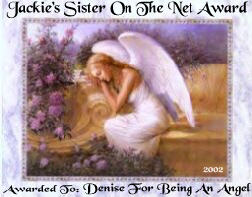 Jackie's Sister On The Net Award