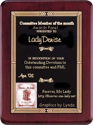 Awards Member of the Month