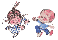 Picture kids dancing and bouncing off the walls