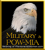 This webring is OPEN TO ALL WEBSITES - woman or man. It is comprised of websites with content specific to POW-MIA information, both active duty or Veterans of any war (VFW), dealing with any aspect of the military/military life, military spouse sites and/or a military related issue/topic/subject. Click here to join this ring.