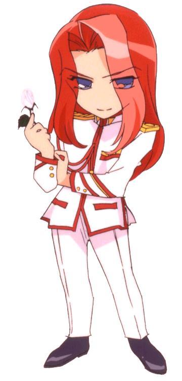 Hotohori and Touga Kiryuu share the same voice actor. click Touga to enter Ohtori Academy..