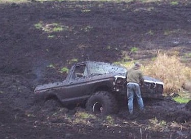 Cox "the king of the mud" this day!