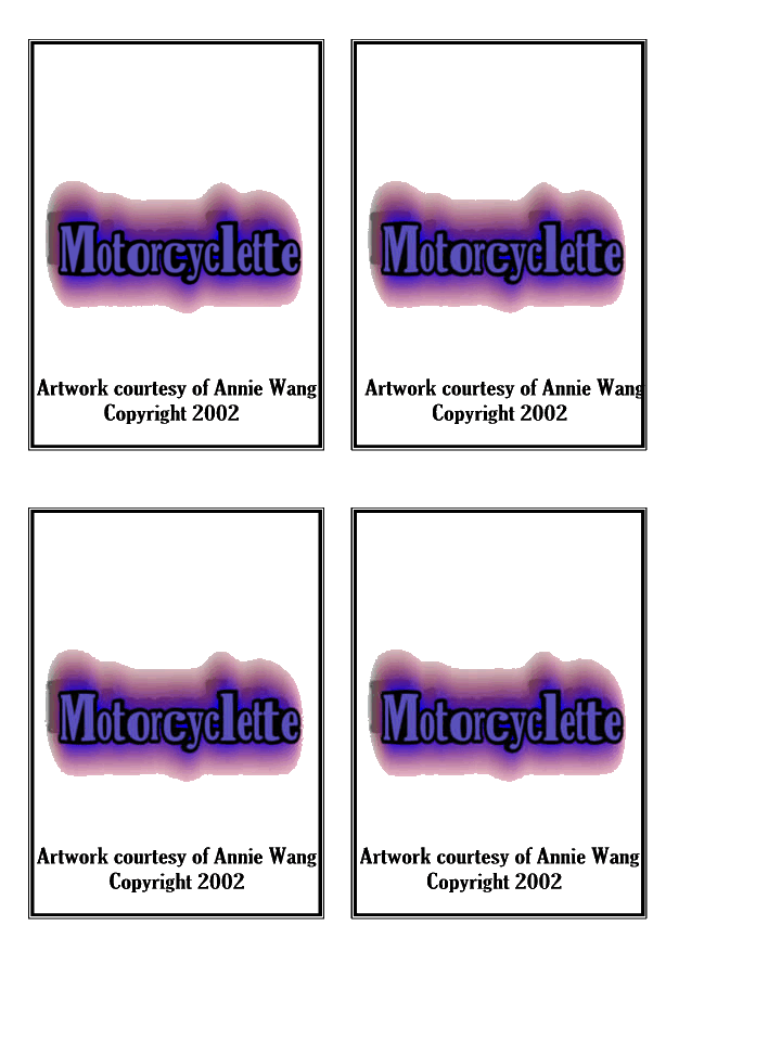 CARD BACKS