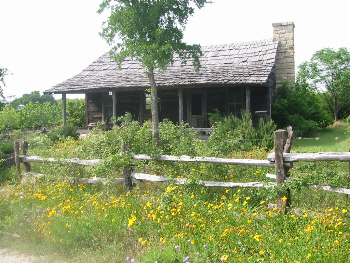 Cabin in May