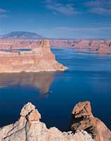 Navajo Mountain in background