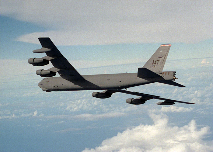 B52 in bank.
