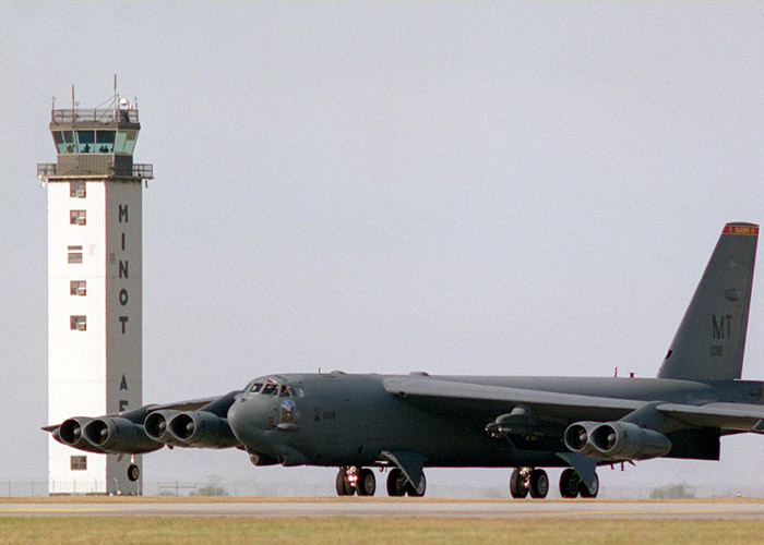 B52 at Minot AFB.