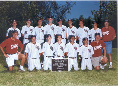 2001 CMRLL All Star Team - Senior Division