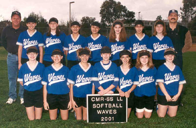 CMRLL Softball Junior Waves