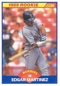 Edgar Martinez - Rookie 1989