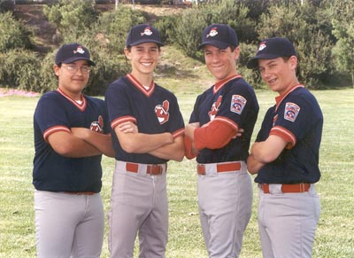 Indians 2000 (George, Chris, Dan and Cameron)