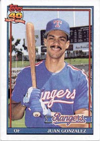 Juan Gonzalez -  1991