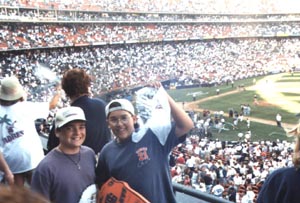 Georgie and Kenneth in NLCS