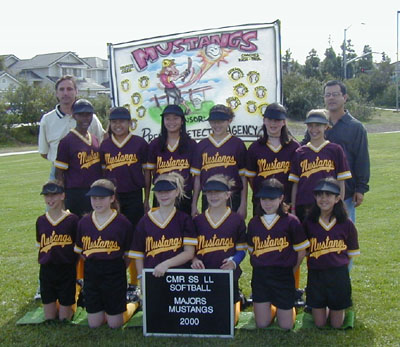 CMRLL Softball Major Mustang