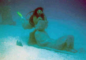 The ruins made diving an unforgettable experience!