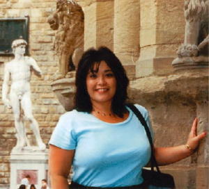 The piazza was an artist's paradise