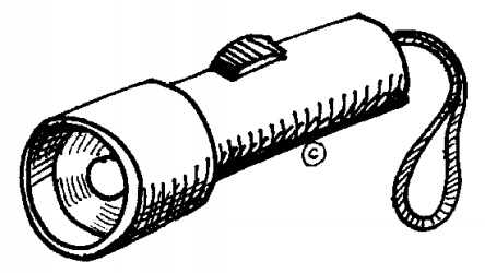 Camp flashlight