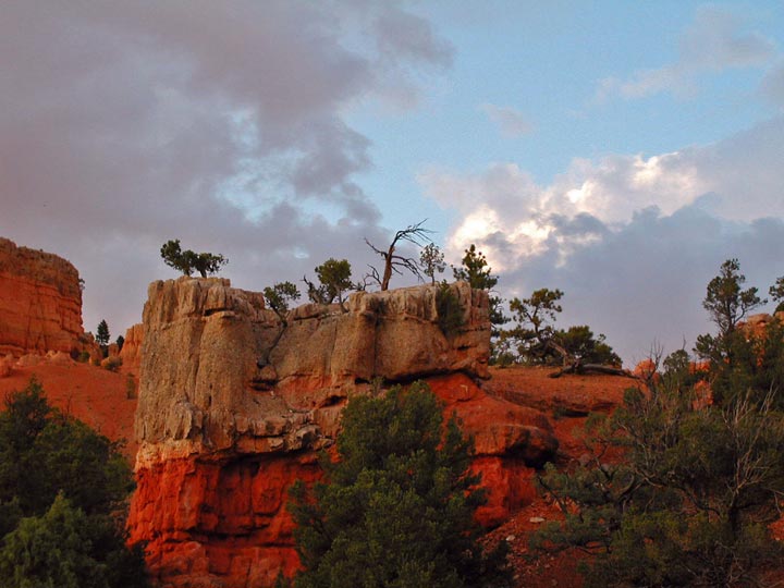 Zion skyline