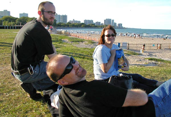 Glenn with Tim & Stef
