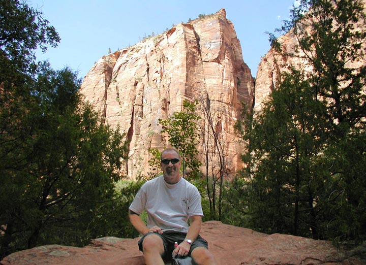 Glenn in Zion