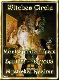Most Spirited Team - The Witches Circle