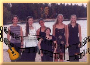 Rachel's prom group, 2000