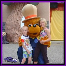 Me and Emma and papa bear