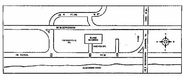 Harmarville Map