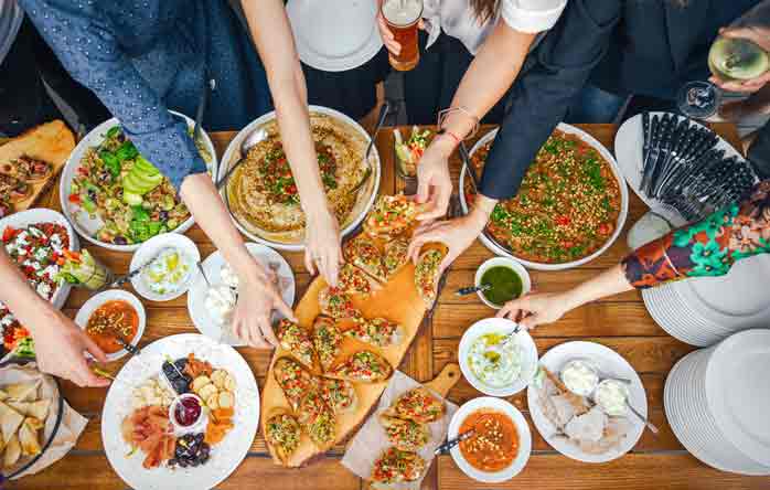 Sharing Meal Image