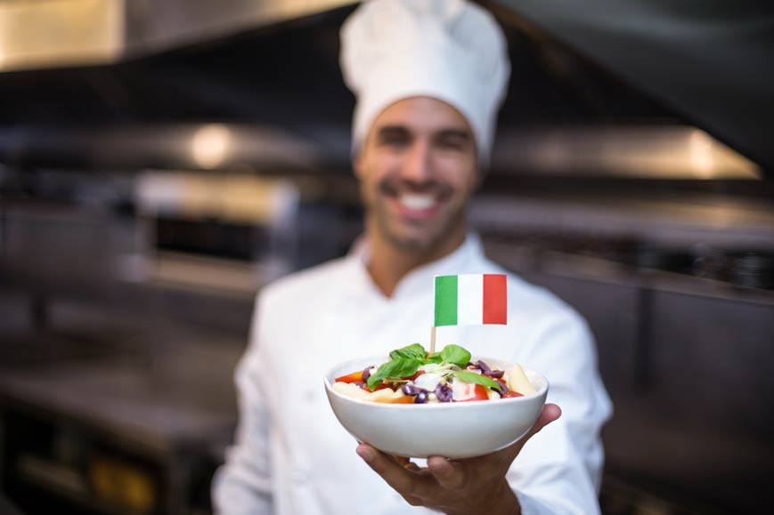 Welcoming Chef Image
