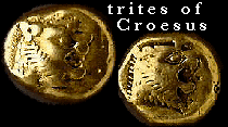 oldest minted coins, Lydia circa 600 BC. Compostion: electrum