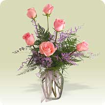 Pink Roses Celebration Bouquet