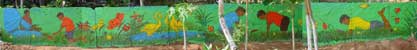 the wall the children painted